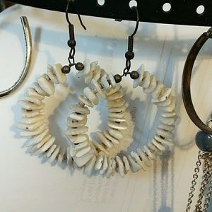 Shell  hoop Earrings